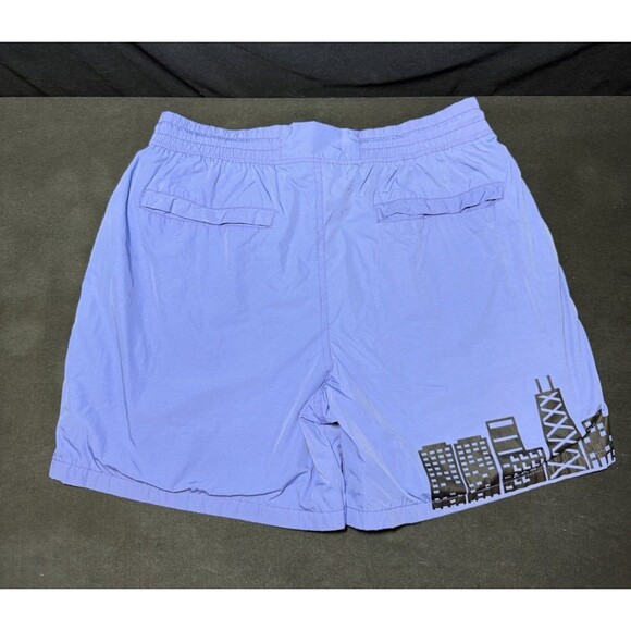 Just Don All City Shooting Shorts Liner Blue Mens Large GUC - Picture 2 of 10
